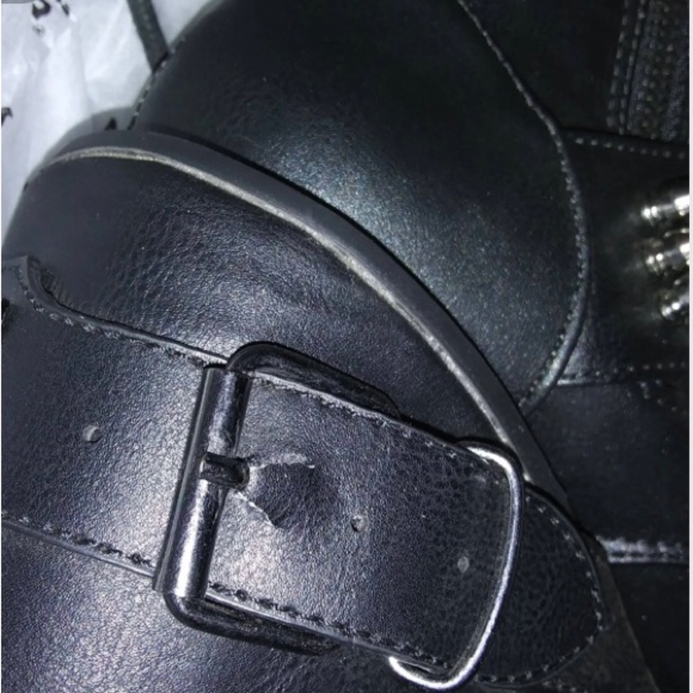 Demonia Spiked Boots Size 10 - image 6